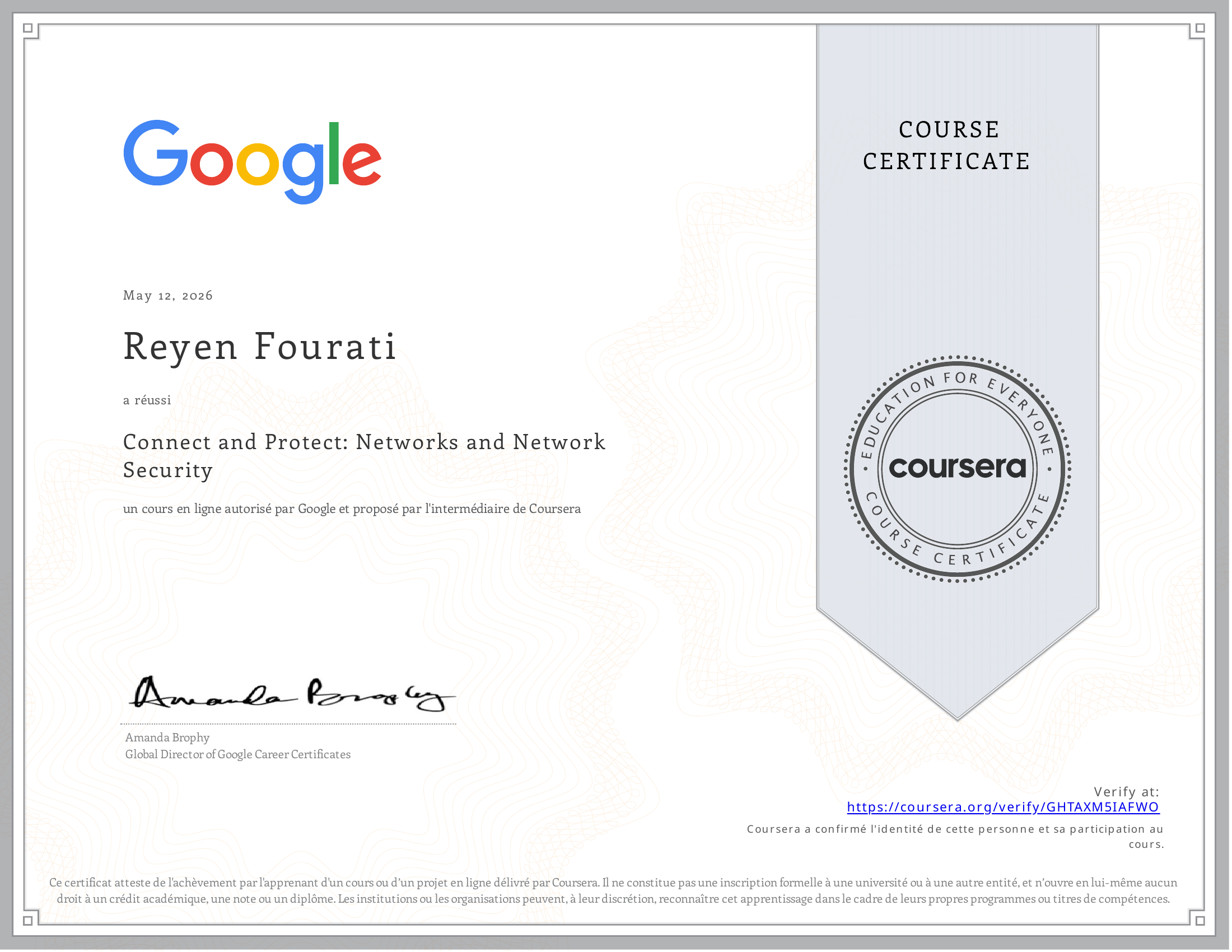 Connecter et protéger : Réseaux et sécurité des réseaux
